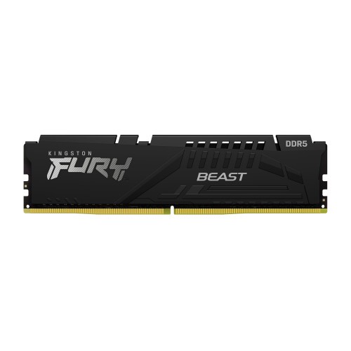 10043-MEMORIA KINGSTON FURY BEAST BLACK DDR5 16GB 5600MHZ  CL40   KF556C40BB-16