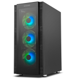 10046-NOX CAJA ATX HUMMER HORUS. SEMITORRE. ARGB. FRONTAL Y LATERAL CRISTAL TEMPLADO