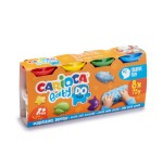 10135-SET PASTA DE MODELAR CARIOCA BABY DOUGH 8X75GR CARIOCA 43180