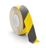 10148-ROLLO CINTA DE SEGURIDAD ADHESIVA ANTIDESLIZANTE 50MMX18,3METROS NEGRO/AMARILLO TARIFOLD 197604
