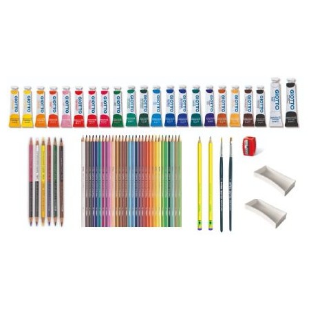 10174-SET DE INTRODUCCION TODAS LAS TECNICAS DEL ARTISTA ARTISET  GIOTTO F270200