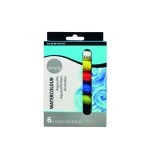 10177-SET ACUARELAS 6 X 12ML SIMPLY DALER ROWNEY D134500006