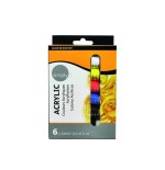 10180-SET PINTURA ACRILICA 6X12ML SIMPLY DALER ROWNEY D126500006