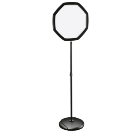 10225-ATRIL DE PIE INFORMATIVO DISENO OCTAGONAL BIOFFICE SIG08070101