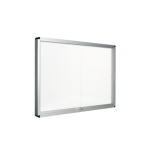 10264-Bi-Office Exhibit tablon para notas Interior Blanco Aluminio