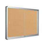 10269-Bi-Office Exhibit tablon para notas Interior Madera Aluminio