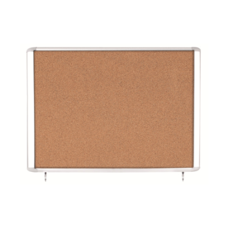 10287-Bi-Office Mastervision tablon para notas Exterior Madera Aluminio