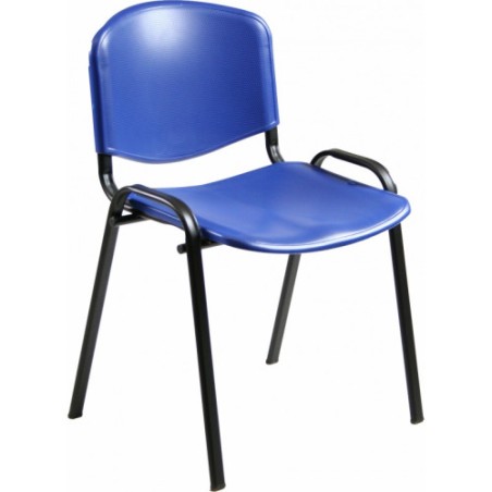 10308-SILLA CONFIDENTE LOIRA PLASTICO AZUL UNISIT D5PS/BL