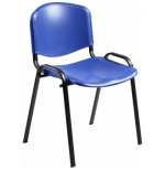 10308-SILLA CONFIDENTE LOIRA PLASTICO AZUL UNISIT D5PS/BL