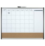 10346-ORGANIZADOR MENSUAL MAGNETICO+TABLERO CORCHO HORIZONTAL 585x430MM NOBO 1903813