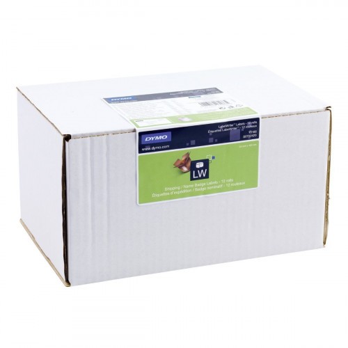 1036-PACK 12 ROLLOS ETIQUETAS IDENTIFICACION 101X54MM. DYMO S0722420