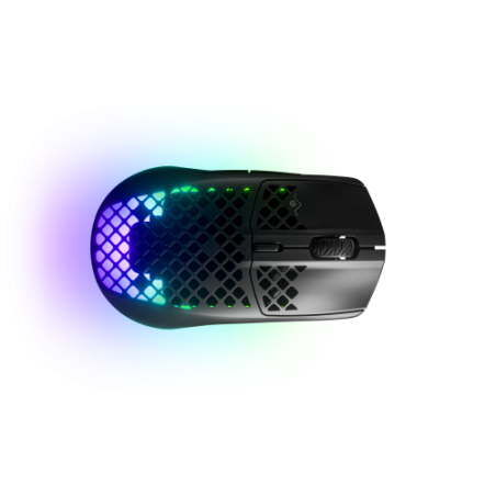 10395-Steelseries Aerox 3 Wireless raton mano derecha RF Wireless + Bluetooth Optico 18000 DPI