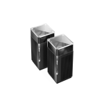 10417-ASUS ZenWiFi Pro XT12 (2-PK) router inalambrico Gigabit Ethernet Tribanda (2,4 GHz/5 GHz/5 GHz) Negro