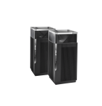 10418-ASUS ZenWiFi Pro XT12 (2-PK) router inalambrico Gigabit Ethernet Tribanda (2,4 GHz/5 GHz/5 GHz) Negro
