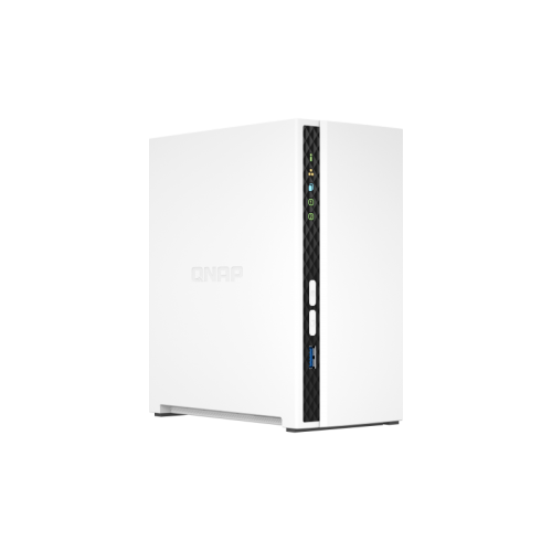 10436-QNAP TS-233 servidor barebone Mini Tower Blanco