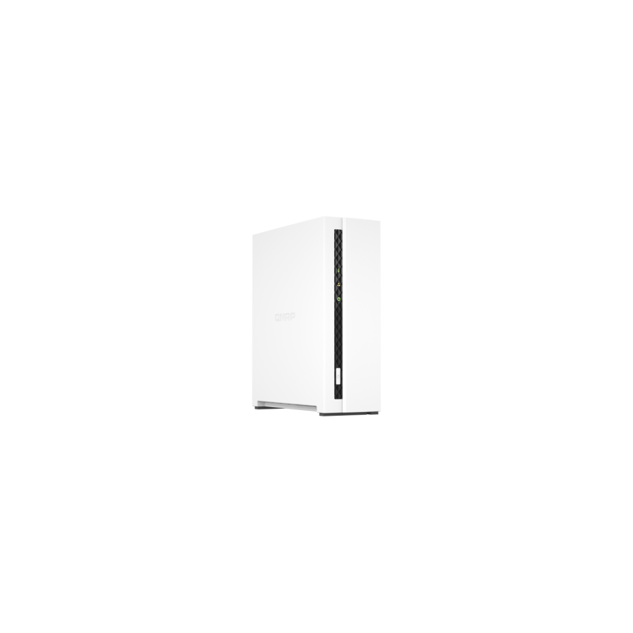 10438-QNAP TS-133 servidor de almacenamiento Torre Ethernet Blanco