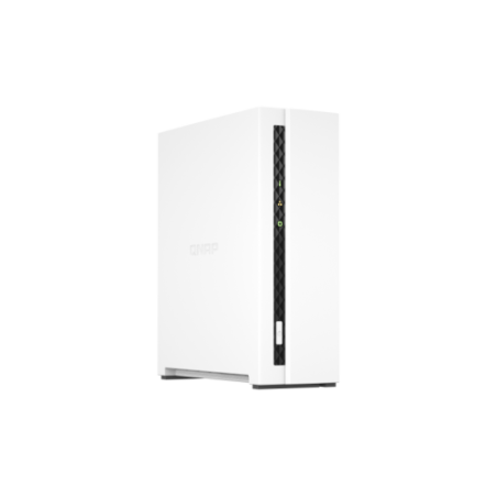 10438-QNAP TS-133 servidor de almacenamiento Torre Ethernet Blanco