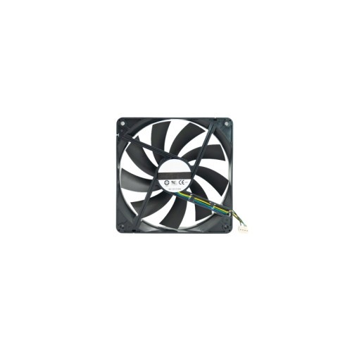 10458-QNAP 140x140x25mm fan 12V 4PIN Conjunto de chips Ventilador Negro 1 pieza(s)