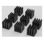 10459-QNAP Heatsink for M.2 SSD module15 15MM Black self-adhesive 8 pcs