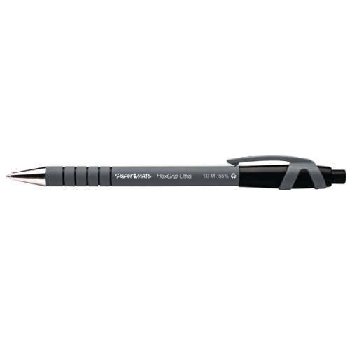 1050-BOLIGRAFO FLEXGRIP ULTRA RETRACTIL 1.0 NEGRO PAPERMATE S0190
