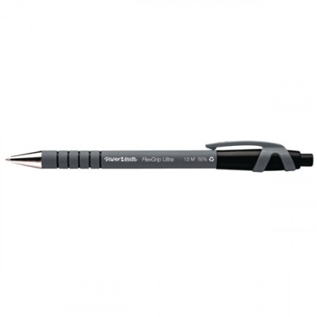 1050-BOLIGRAFO FLEXGRIP ULTRA RETRACTIL 1.0 NEGRO PAPERMATE S0190