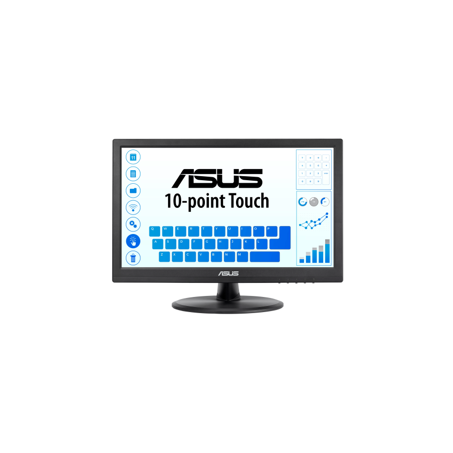 10551-ASUS VT168HR 39,6 cm (15.6") 1366 x 768 Pixeles Multi-touch Negro