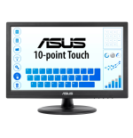 10551-ASUS VT168HR 39,6 cm (15.6") 1366 x 768 Pixeles Multi-touch Negro