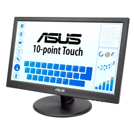 10552-ASUS VT168HR 39,6 cm (15.6") 1366 x 768 Pixeles Multi-touch Negro