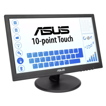 10553-ASUS VT168HR 39,6 cm (15.6") 1366 x 768 Pixeles Multi-touch Negro