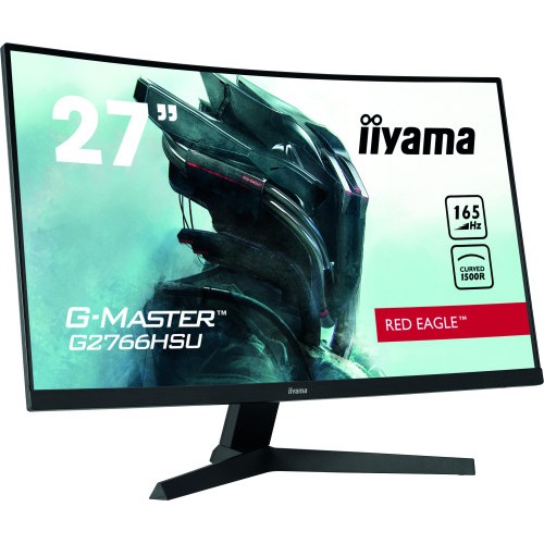 10571-MONITOR IIYAMA 27" GAMING G2766HSU-B1, FHD, 1920 x 1080, 1MS, 165HZ, ALT, INCL, REG ALT, USB, HDMI, DISPLAYPORT