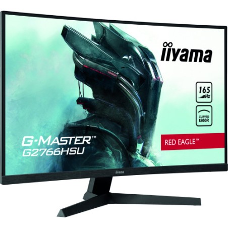 10572-MONITOR IIYAMA 27" GAMING G2766HSU-B1, FHD, 1920 x 1080, 1MS, 165HZ, ALT, INCL, REG ALT, USB, HDMI, DISPLAYPORT