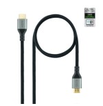 10577-Nanocable Cable HDMI 2.1 Certificado ULTRA HIGH SPEED A/M-A/M, Negro, 2 m