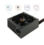 10594-TooQ TQAPOLO-750SP unidad de fuente de alimentacion 750 W 20+4 pin ATX ATX Negro