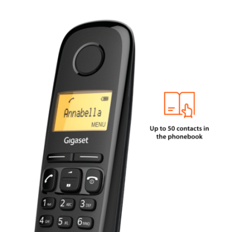 10602-(D)GIGASET A180 NEGRO