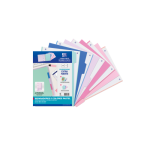 10696-KIT SEPARADORES PP 500 MICRAS A4 5 POSICIONES COLORES PASTEL OXFORD 40015936