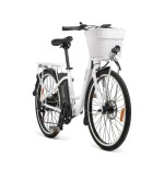 10726-YOUIN YOURIDE Paris - PASEO - RUEDA 26" - BAT. INTEGRADA Y EXTRAIBLE - BLANCA