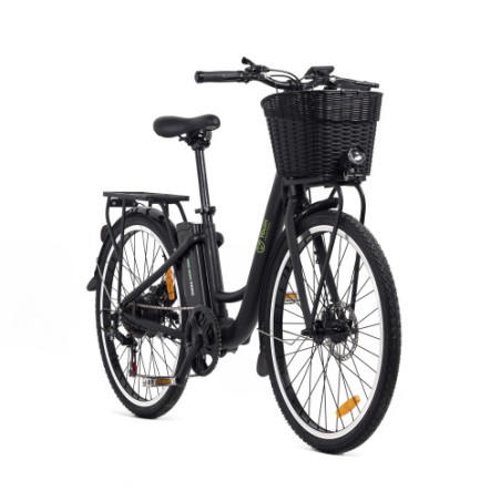 10728-YOUIN YOURIDE Paris - PASEO - RUEDA 26" - BAT. INTEGRADA Y EXTRAIBLE - NEGRA