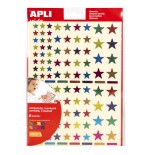 10745-APLI 18396 etiqueta autoadhesiva Estrella Permanente