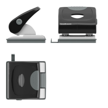 10759-TALADRO ELEGANCE HASTA 30 HOJAS COLOR NEGRO ERICH KRAUSE 5402