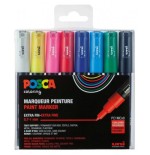 10772-ESTUCHE 8 UDS. PC1M BASIC POSCA UNIBALL 182634667