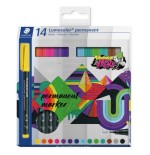 10778-ESTUCHE 14 UDS LUMOCOLOR PERMANENT 318 STAEDTLER 318 C14