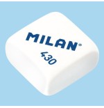 10784-Milan BMM9215 goma Caucho Rosa, Blanco 4 pieza(s)