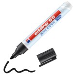 10799-MARCADOR DE PUNTA REDONDA PARA CRISTAL GROSOR DE TRAZO: 1,5 - 3 MM COLOR: 01. NEGRO EDDING 95-01