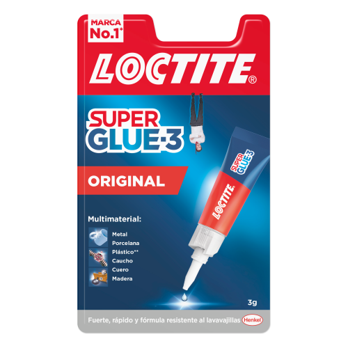 1081-ADHESIVO INSTANTANEO SUPER GLUE-3 3GR ORIGINAL LOCTITE 2640968