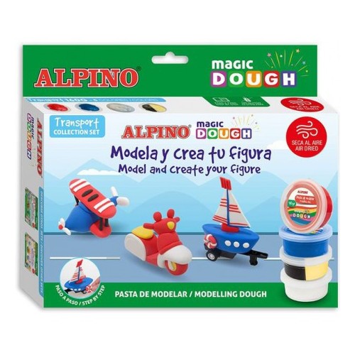 10826-SET MAGIC DOUGH TRANSPORT ALPINO DP000530