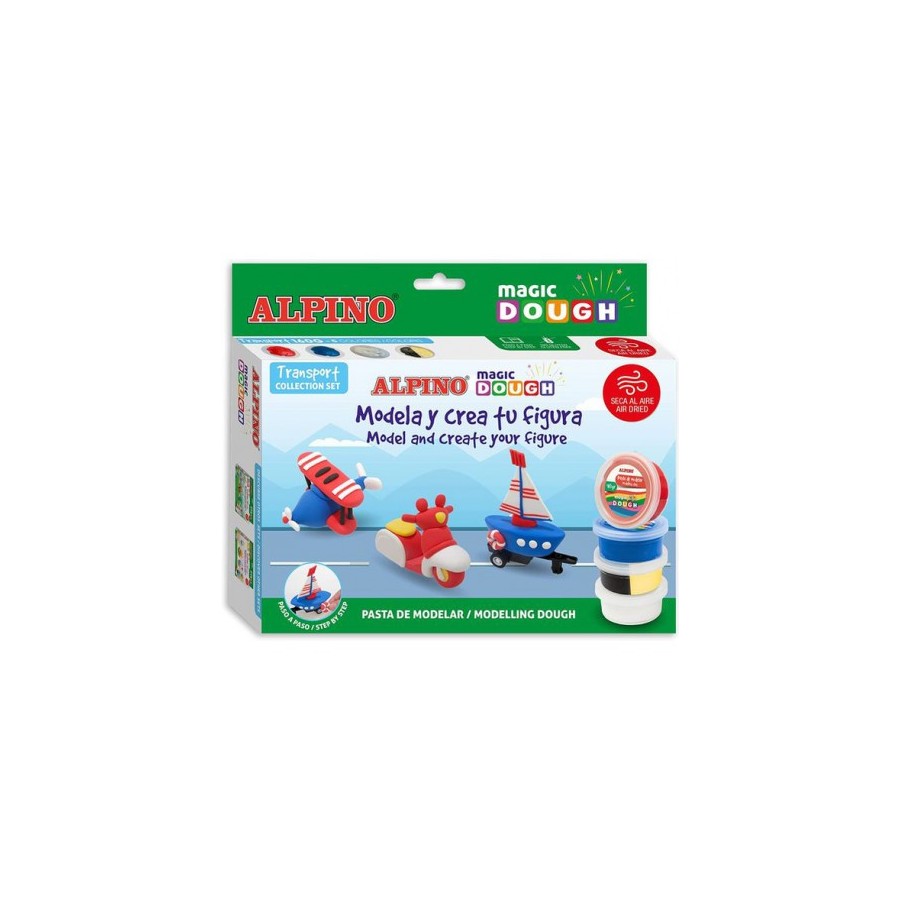 10826-SET MAGIC DOUGH TRANSPORT ALPINO DP000530