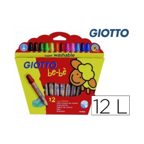 10833-ESTUCHE 12 LAPICES + SACAPUNTAS GIOTTO F46970000