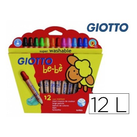 10833-ESTUCHE 12 LAPICES + SACAPUNTAS GIOTTO F46970000