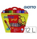 10833-ESTUCHE 12 LAPICES + SACAPUNTAS GIOTTO F46970000