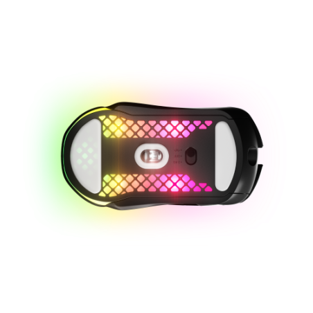 10918-Steelseries Aerox 5 Wireless raton mano derecha RF Wireless + Bluetooth + USB Type-A Optico 18000 DPI